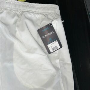 Xora White Athletic Shorts